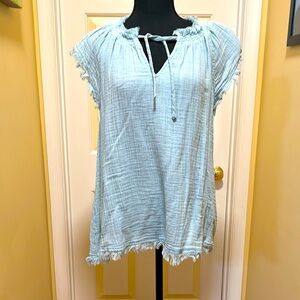 Light Blue Women's Top